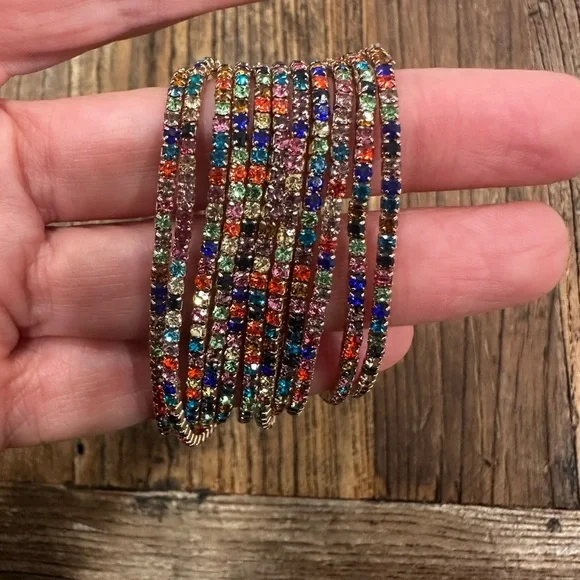 Multicolor Beaded Women's Bracelet Set - Picture 5 of 5